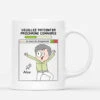 Mug Veuillez Patienter Femme Personnalisé -Cadeau Plus 2543MFR1 mug veuillez patienter femme personnalise