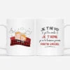 Mug Je Ne Te Laisserai Jamais Partir Encore Personnalisé -Cadeau Plus 2575MFR1 mug je ne te laisserai jamais partir encore personnalise