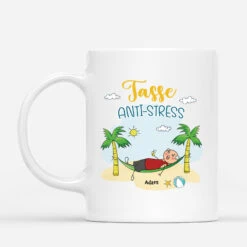 Mug Tasse Anti-Stress Version Homme Personnalisé