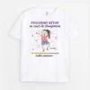 Prochaine Bêtise - Tee Shirt Enfant Fille Et Garçon -Cadeau Plus 2610AFR1 t shirt prochaine betise personnalise