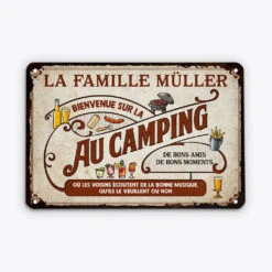 Plaque Métal Vintage Personnalisée – L’esprit Bistrot Sur Votre Terrasse 5 Plaque Métal Vintage Personnalisée – L’esprit Bistrot Sur Votre Terrasse -Cadeau Plus 2633EFR2 plaque en metal bienvenue sur la terrasse vintage personnalise