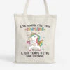 Il Est Temps D'Être Une Licorne - Tote Bag Licorne Personnalisé Pour Enfant 1 Il Est Temps D'Être Une Licorne - Tote Bag Licorne Personnalisé Pour Enfant -Cadeau Plus 2637BFR1 tote bag il est temps detre une licorne personnalise