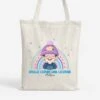Brille Comme Une Licorne - Tote Bag Enfant Personnalisé -Cadeau Plus 2638BFR1 tote bag brille comme une licorne personnalise