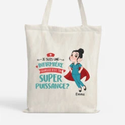 Je Suis Une Infirmière - Tote Bag Infirmiere Personnalisé
