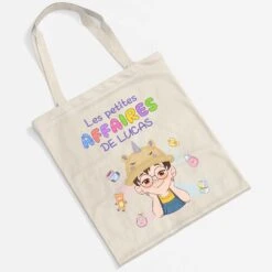 Les Petites Affaires De Lucie - Tote Bag Personnalisé Pour Fille -Cadeau Plus 2651BFR2 les petites affaires de lucie tote bag personnalise pour fille