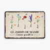 Plaque De Porte Extérieure Personnalisée – L’amour Pousse Ici -Cadeau Plus 2714EFR1 lamour pousse ici plaque jardin personnalisee 42bd71cd b5b4 44dc 8add c3f79af36328