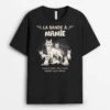 T Shirt Personnalisé Fete Des Grand Mere - T Shirt Loup -Cadeau Plus 2731AFR2 la bande de mamie version loups t shirt original pour mamie