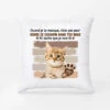 Quand Je Te Manque Version Chat - Coussin Chat Personnalisable -Cadeau Plus 2820PFR1 quand je te manque version chat coussin chat personnalisable