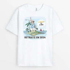 Le Meilleur Est À Venir Version Homme - T Shirt Retraite Homme