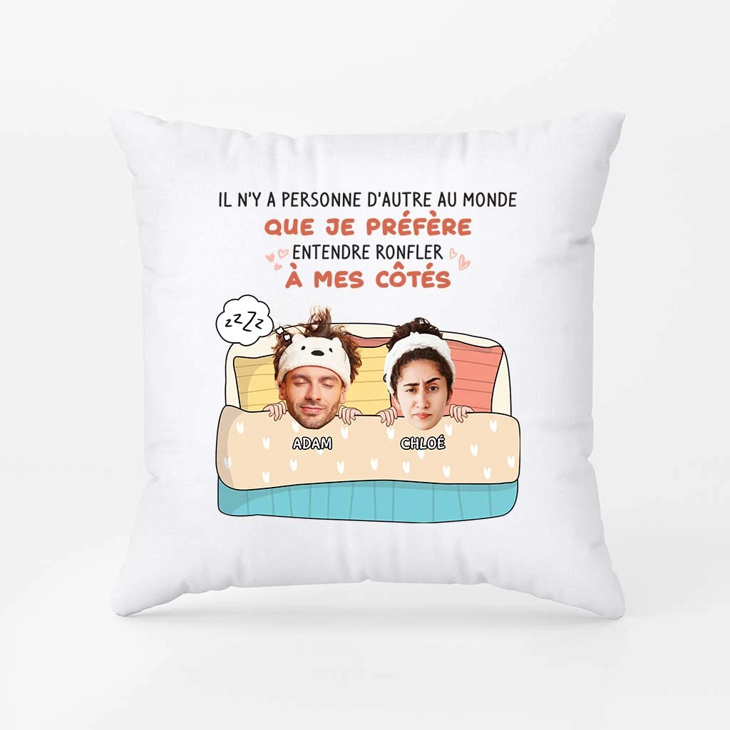 Il N'Y A Personne D'Autre Au Monde - Coussin Personnalisé Couple 3 Il N'Y A Personne D'Autre Au Monde - Coussin Personnalisé Couple