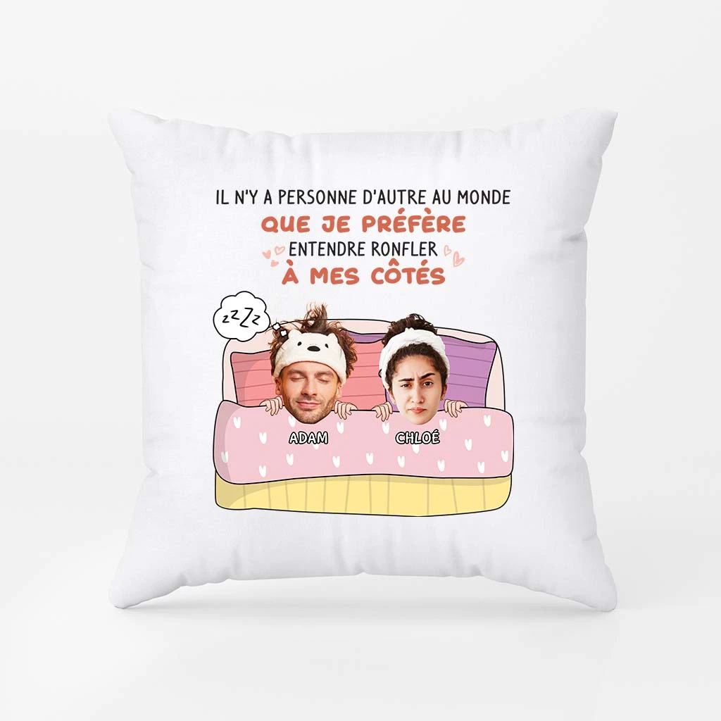 Il N'Y A Personne D'Autre Au Monde - Coussin Personnalisé Couple 4 Il N'Y A Personne D'Autre Au Monde - Coussin Personnalisé Couple – Image 2