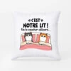 Va Te Coucher Ailleurs Version Chat - Coussin Personnalisé Pour Chat -Cadeau Plus 2855PFR1 va te coucher ailleurs version chat coussin personnalise pour chat