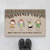 Tapis Personnalisé Famille - Bienvenue Chez Nous -Cadeau Plus 2957DFR1 bienvenue chez des petits anges paillasson personnalise famille