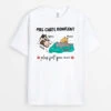 Mes Chats Ronflent Plus Fort Que Moi - Tee Shirt Personnalisé Chat -Cadeau Plus 3058AFR1 mes chats ronflent plus fort que moi tee shirt personnalise chat