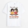 Une Telle Amie Est Un Trésor Pour Toute La Vie - T-shirt Personnalisé Pour Meilleure Amie -Cadeau Plus 3129AFR1 une telle amie est un tresor pour toute la vie t shirt personnalise pour meilleure amie