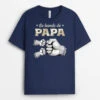 La Bande À Papa Version Carte Avec Les Bosses De Poing - T-Shirt Papy Papa Personnalisé -Cadeau Plus 3231AFR2 la bande a papy version carte avec les bosses de poing t shirt papy personnalise