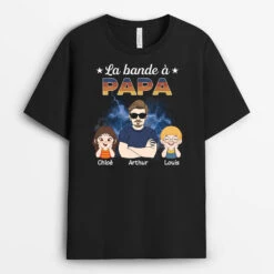 La Bande À Papy Ses Petits-Enfants Avec Tonnerre - Tee Shirt Papy Personnalisé 5 La Bande À Papy Ses Petits-Enfants Avec Tonnerre - Tee Shirt Papy Personnalisé -Cadeau Plus 3281AFR2 ce papy appartient a avec les coeurs colores tee shirt papy personnalise