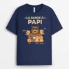 T Shirt Personnalisé Papy - Tee Shirt Papy Ours -Cadeau Plus 3287AFR1 la bande a papy ours cool et mignon tee shirt grand pere personnalise