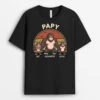 Papy King Kong Vintage - Tee Shirt Pour Papy Personnalisé -Cadeau Plus 3357AFR1 papy king kong vintage tee shirt pour papy personnalise