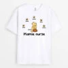 Mamie Ourse Miel Et Les Abeilles - Tee Shirt Personnalisé Mamie -Cadeau Plus 3394AFR1 mamie ourse miel et les abeilles tee shirt personnalise mamie