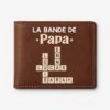 Portefeuille En Cuir Personnalisé Homme - La Bande À Papa - Mots-Croisés -Cadeau Plus 3402JFR1 portefeuille en cuir personnalise homme la bande a papa mots croises 3402j5m5b