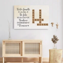 Toile De Fond Mots Fléchés – Famille Et Ciel D’amour 7 Toile De Fond Mots Fléchés – Famille Et Ciel D’amour -Cadeau Plus 3455CFR3 famille beaucoup damour sur fond de ciel avec mots croises toile famille personnalisable