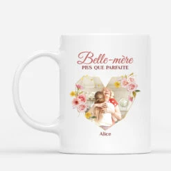 Belle-Mère Plus Que Parfaite Avec Photo - Mug Personnalisé Pour Belle-Mère