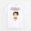 Allo Mamie - T-shirt Personnalisé Enfant -Cadeau Plus 3513AFR1 allo mamie t shirt personnalise enfant