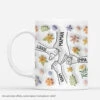 [Effet D'impression 3D] Les Petits-Enfants Tenant La Main De Mamie Avec Fleurs - Mug Personnalisé Mamie -Cadeau Plus 3534MFR1 les petits enfants tenant la main de mamie avec fleurs mug personnalise mamie 5925587e 1d23 42d0 a938 d53586b2cf60