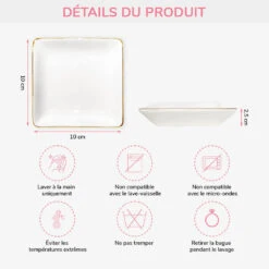 Coupelle Bijoux Personnalisée - J’Aimerais Que Tu Vives À Côté -Cadeau Plus 35352FR3 coupelle bijoux personnalisee j aimerais que tu vives a cote 353526T5F