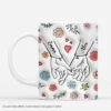 [Effet D'impression 3D] Un Couple Croisé Les Petits Doigts Avec Fleurs Colorées - Mug Couple Personnalisé -Cadeau Plus 3618MFR1 un couple croise les petits doigts avec fleurs colorees 3d mug couple personnalise 9efcbefc b4ae 4899 a6a5 b8938afeed3e