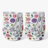 [Effet D'Impression 3D] Mug Isotherme 355ml Personnalisé - Mamie - Jolies Fleurs -Cadeau Plus 3644TFR1 effet dimpression 3d verre a vin personnalise avec couvercle mamie jolies fleurs 3644T8H5A