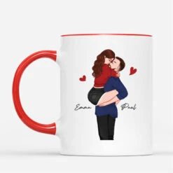 À Toi Pour Toujours - Mug Personnalisé Couple -Cadeau Plus 3651MFR2 a toi pour toujours mug personnalise couple