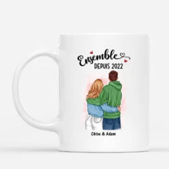 Ensemble Depuis Longtemps - Mug Personnalisé Couple
