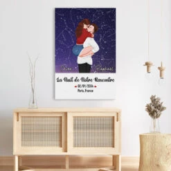 La Nuit De Notre Rencontre Version La Nuit Des Étoiles - Tableau Romantique Pour Couple -Cadeau Plus 3713CFR3 la nuit de notre rencontre version la nuit des etoiles tableau romantique pour couple a0230aa6 a525 462e 8800 d49ca6febe28