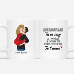 Au Cas Où Je Ne Le Dis Pas Assez - Mug Couple Personnalisé