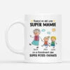 Mug Personnalisé Grand Mère - Quand On Est Une Super Mamie -Cadeau Plus 3820MFR1 mug personnalise grand mere quand on est une super mamie 3820M6E8A