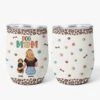 Mug Isotherme 355ml Personnalisé - Maman Chien 3D -Cadeau Plus 3826TFR1 verre a vin personnalise avec couvercle maman chien 3d 3826T3E8C