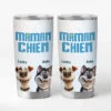 Mug Isotherme 590ml Personnalisé - Maman Chien/Papa Chien - Design Cartoon -Cadeau Plus 3833TFR1 gobelet a vin personnalise 591 ml maman chien papa chien design cartoon 3833T5I5C