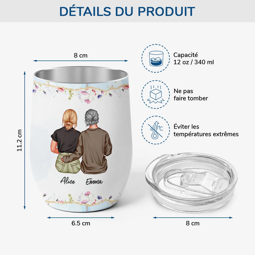 Mug Isotherme 355ml Personnalisé - Vieille Amie 5 Mug Isotherme 355ml Personnalisé - Vieille Amie – Image 3