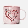 Tasse Effet Marbre - Maman Mamie - Coeur Rouge -Cadeau Plus 3870MFR1 tasse effet marbre maman mamie coeur rouge 3870m9n5a