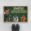 Paillasson Personnalisé Chien - Partez Sauf Si -Cadeau Plus 3871DFR1 paillasson personnalise chien partez sauf si 3871DTT5C