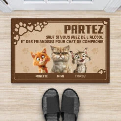 Paillasson Personnalisé Chien - Partez Sauf Si - Design Humour 5 Paillasson Personnalisé Chien - Partez Sauf Si - Design Humour -Cadeau Plus 3905DFR2 paillasson personnalise chien partez sauf si design humour 3905D5T5C