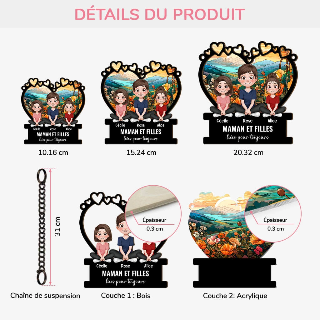 Attrape-Soleil Personnalisé - Nous Sommes Liés Pour Toujours 5 Attrape-Soleil Personnalisé - Nous Sommes Liés Pour Toujours – Image 3