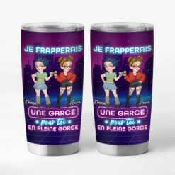 Mug Isotherme 590ml Personnalisé - Je Frapperais Une Garce Pour Toi