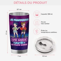Mug Isotherme 590ml Personnalisé - Je Frapperais Une Garce Pour Toi -Cadeau Plus 3949TFR3 mug isotherme 590ml personnalise je frapperais une garce pour toi 3949T3H0F
