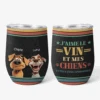 Mug Isotherme 355ml Personnalisé - Vin Et Chien -Cadeau Plus 3952TFR1 mug isotherme 355ml personnalise vin et chien 3952t3n0c