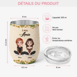 Mug Isotherme 355 Ml Personnalisé - Ma Chère Amie -Cadeau Plus 3961TFR3 mug isotherme 355 ml personnalise ma chere amie 3961t5m0f