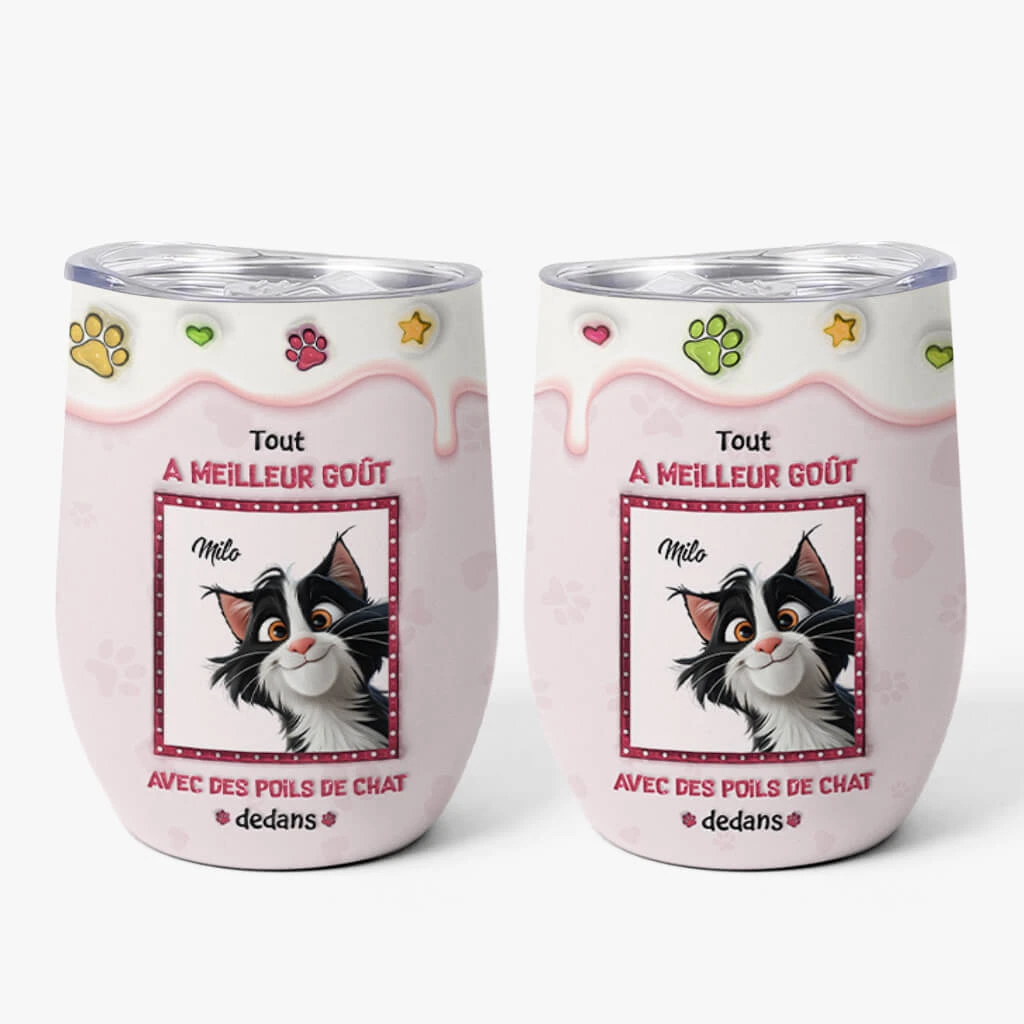 Mug Isotherme 355 Ml Personnalisé - Tout Ira Mieux Avec Chat 3 Mug Isotherme 355 Ml Personnalisé - Tout Ira Mieux Avec Chat