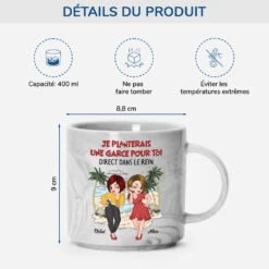 Tasse Effet Marbre Personnalisée - Citation Amitié Folie -Cadeau Plus 3965MFR3 coupelle bijoux personnalisee jolie femme charmante 3965M5L8F